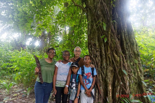 066 ARBORETUM de SIBANG 2 Arbre a Fetiche avec Cadenas Duboscia macrocarpa et JLA en Famille 19E5M3IMG_191026153244_DxOwtmk 150k.jpg