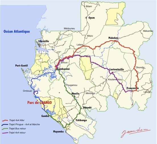 001 Carte Gabon Loango 3 Trajets AT E 161k-Web