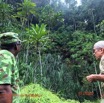 051 Kinguele 02 la Grande Cascade Falaise avec Pandanus le Guide et Jean-Lou 20TelPierreIMG_2010041034_DxOwtmk 150k.jpg