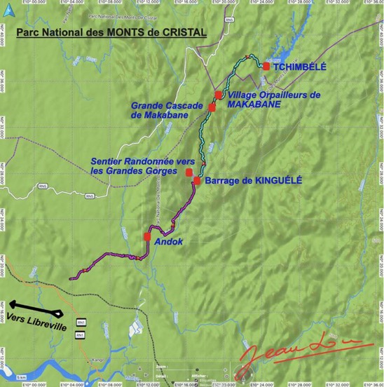 Carte Trajets Kinguele-Tchimbele AT 96k-Web